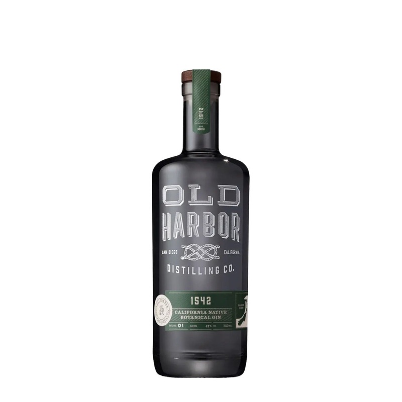 Old Harbor 1542 California Native Botanical Gin 750mL