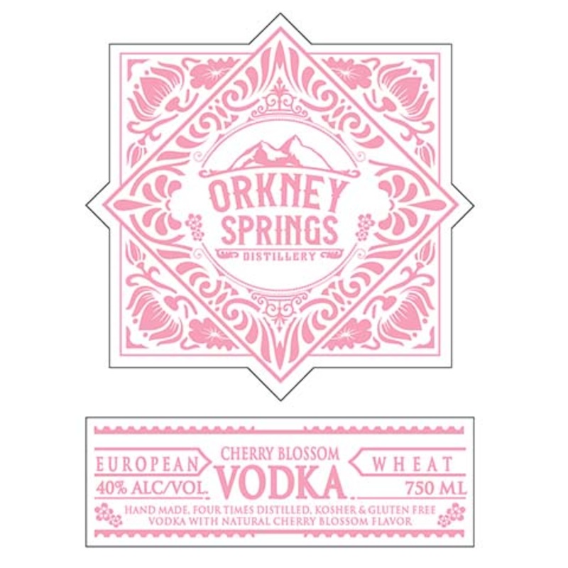 Orkney Springs Cherry Blossom Vodka 750ML BTL