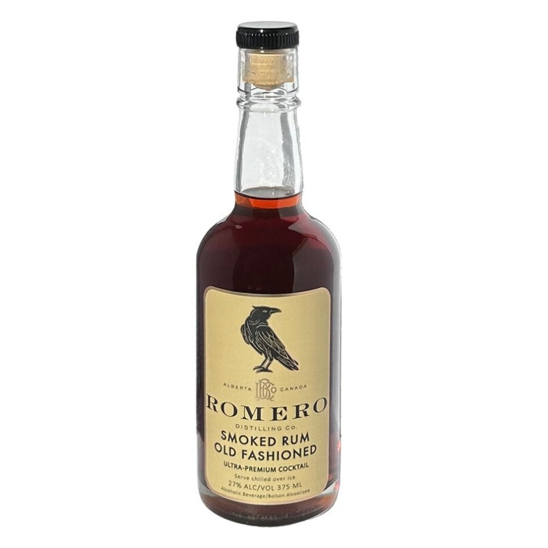 ROMERO SMOKED RUM OLD FASHIONED 375ML @ Deerfoot City [1045909] 375 ml