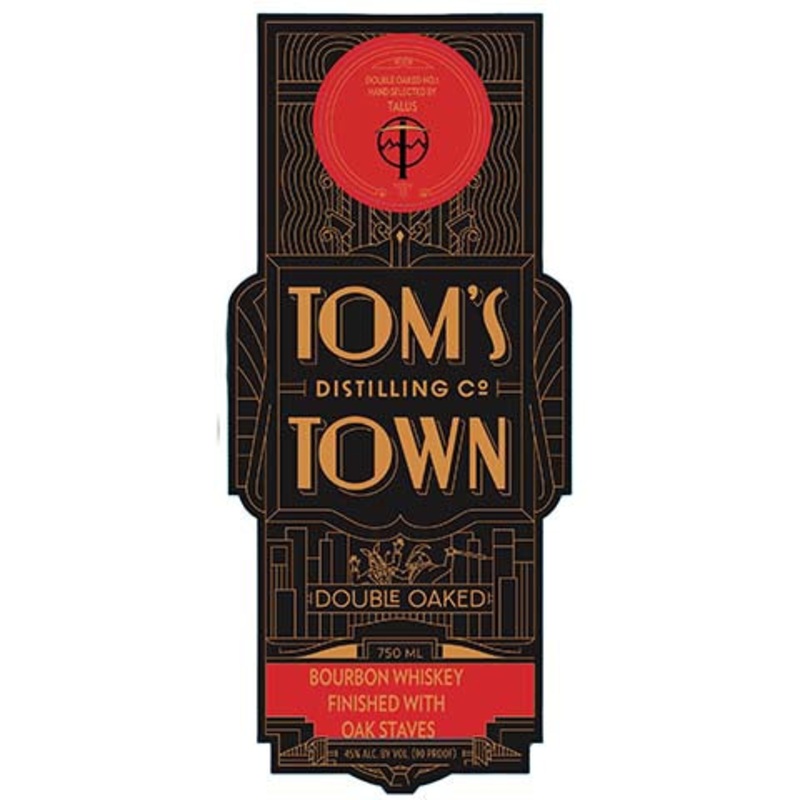 Tom’s Town Talus Double Oaked Bourbon Whiskey 750ML BTL