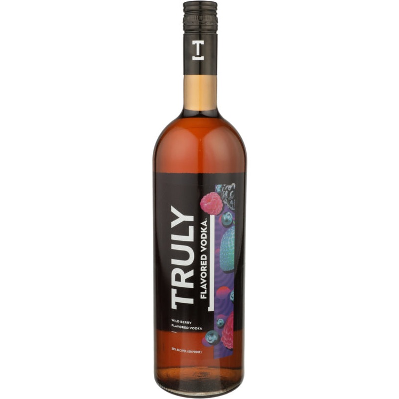 TRULY WILD BERRY FLAVORED VODKA 60 1L 1L