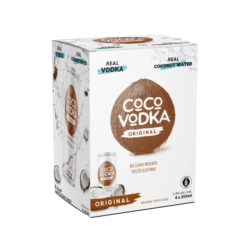 COCO VODKA 355ML 4PK CAN @ Airdrie [1057508] 1420 ml