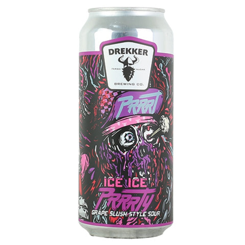 Drekker PRRRT Ice Ice PRRRTY Grape Slush Style Sour 16OZ SINGLE CAN