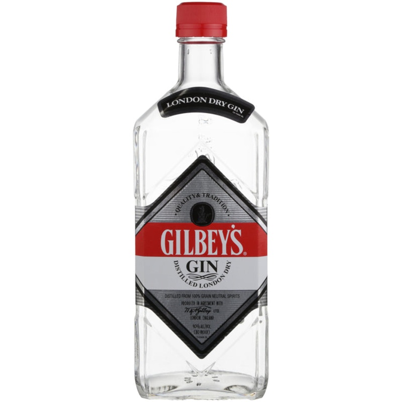 GILBEY’S LONDON DRY GIN 80 750ML 750ML