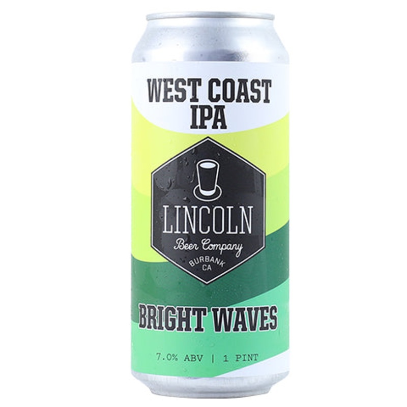 Lincoln Bright Waves West Coast IPA 16OZ SINGLE CAN