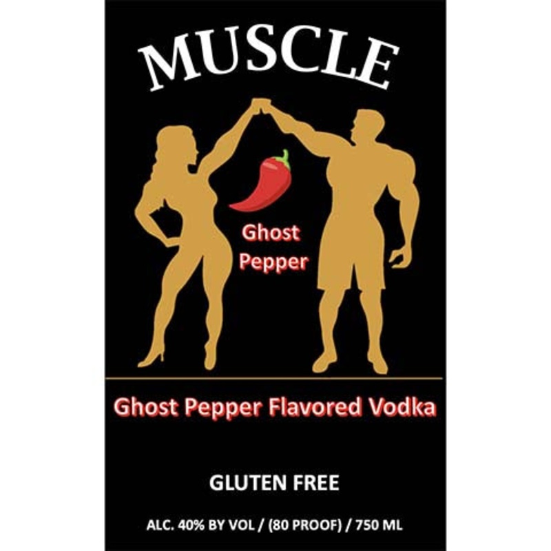 Muscle Ghost Pepper Vodka 750ML BTL