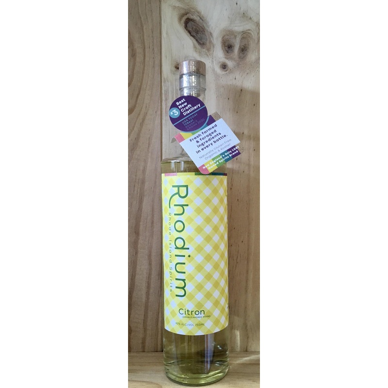 Vodka Rhodium 750ml Citron