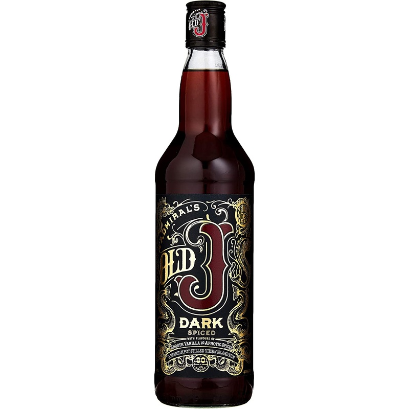 ADMIRAL’S OLD J SPICED DARK RUM 750 ML
