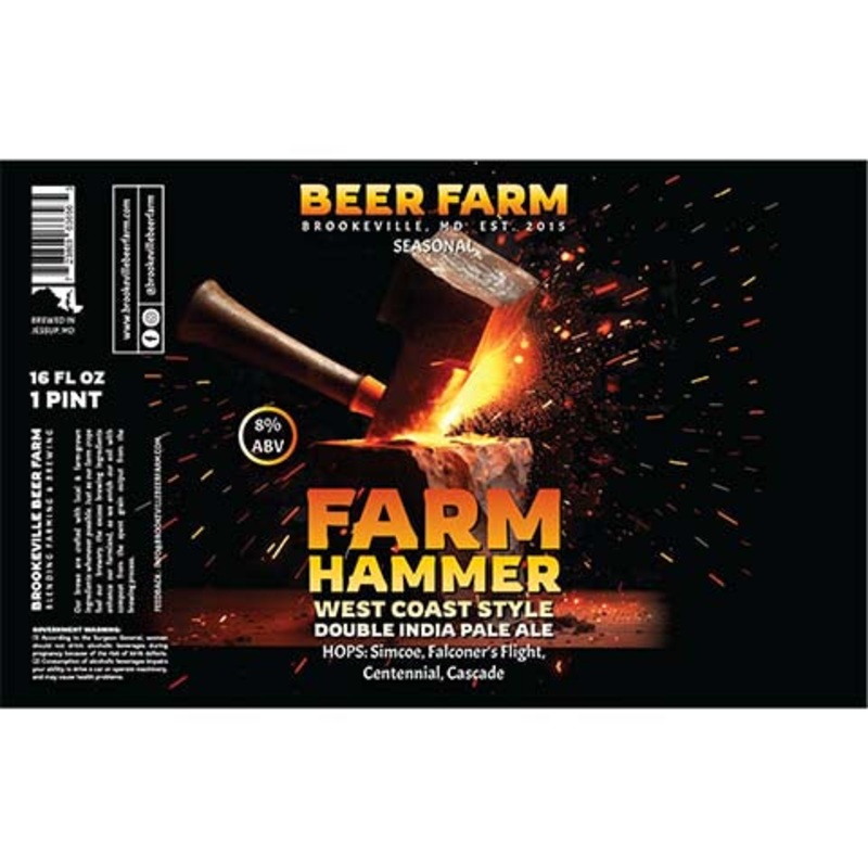 Beer Farm – Farm Hammer DIPA 16OZ SINGLE CAN