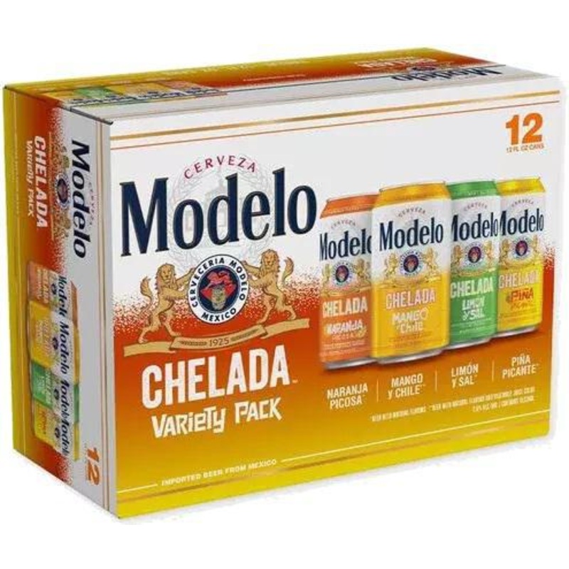 Beer IM Modelo Cans 12pk Chelada Variety