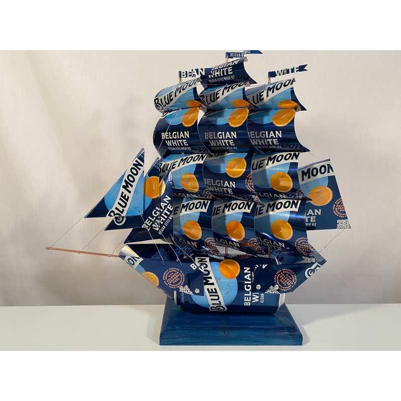 Blue Moon Belgian White Beer Can Ship