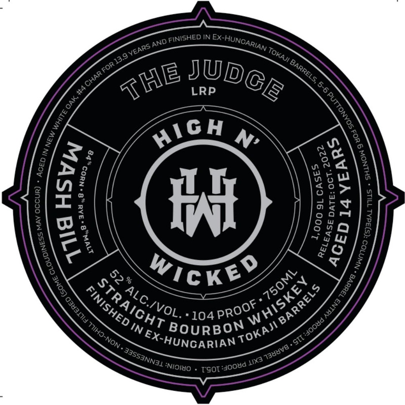 High N Wicked The Judge Straight Bourbon