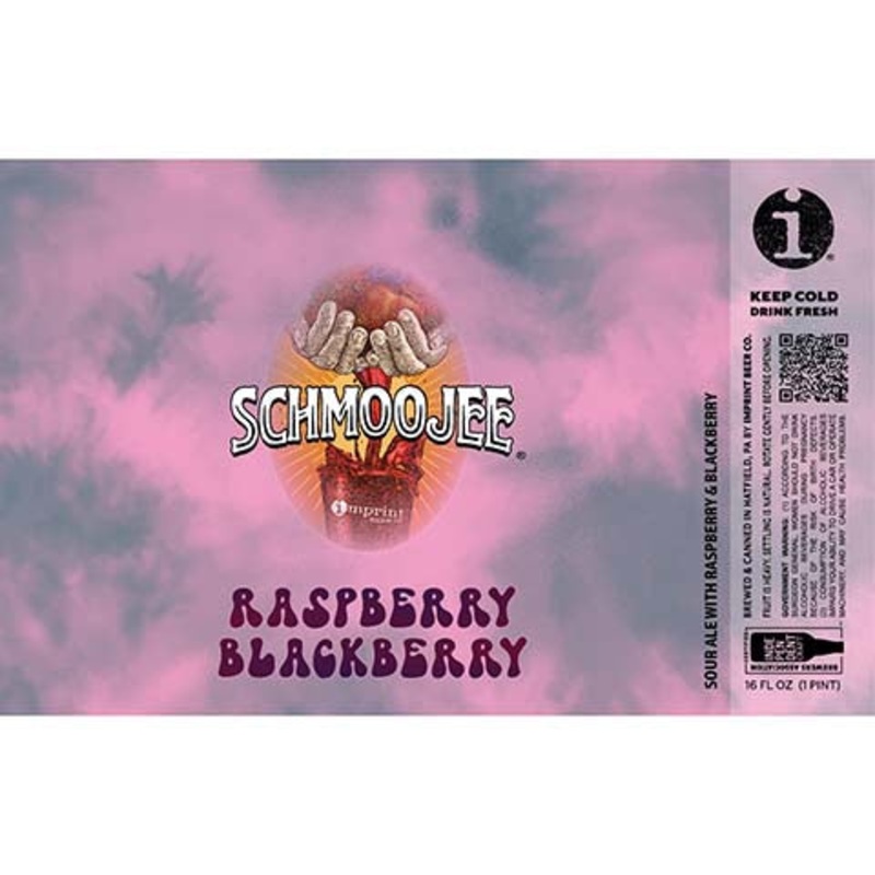 Imprint Schmoojee Raspberry Blackberry Sour Ale 16OZ SINGLE CAN