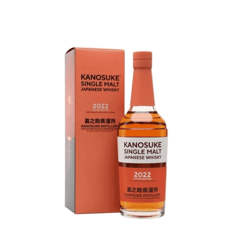 Kanosuke Single Malt Japanese Whisky Cask Strength Limited Edition 2022 700mL