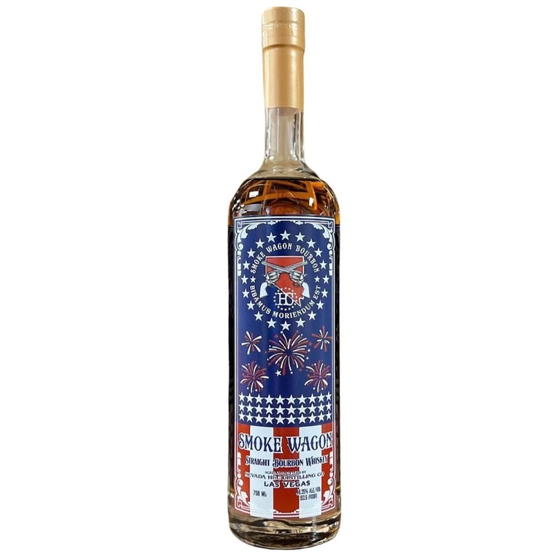 Smoke Wagon Straight Bourbon Whiskey July 4th Edition 2023 Single Bottle
