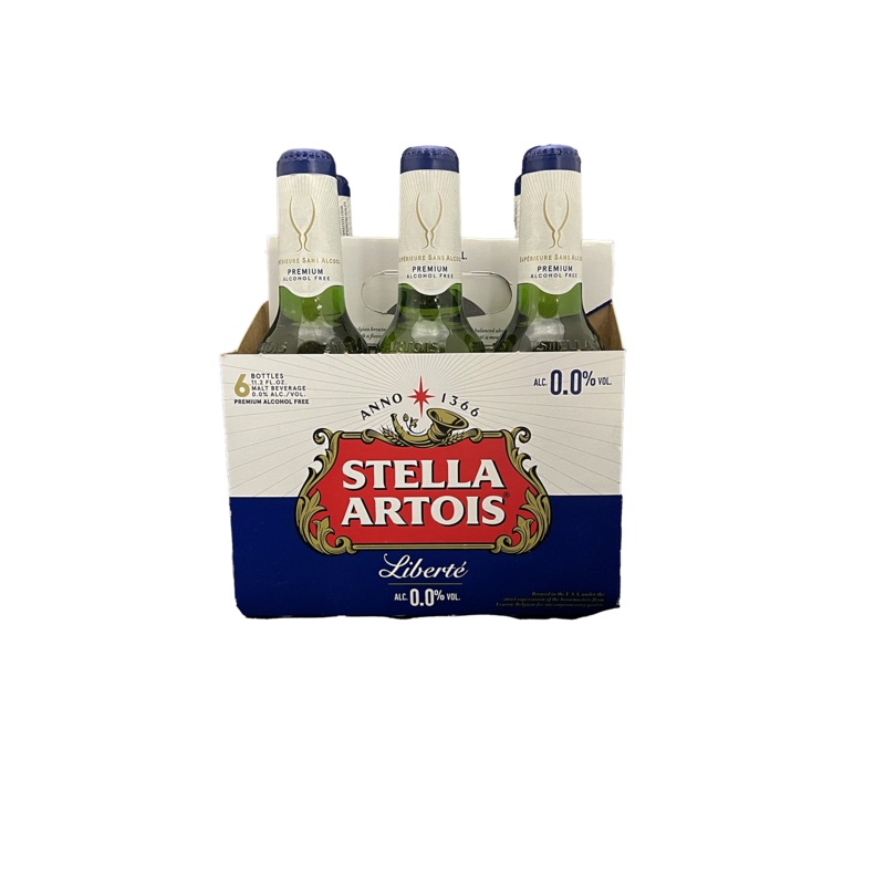 Stella Artois Liberte Non-Alcoholic 6 Pack Bottles