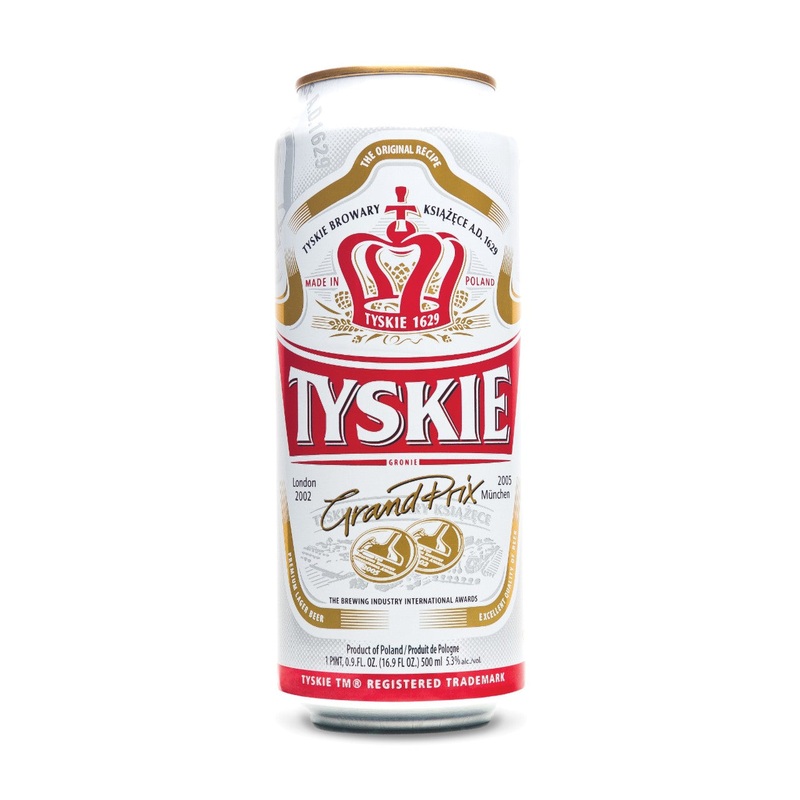 TYSKIE BEER SINGLE CAN 473 ML