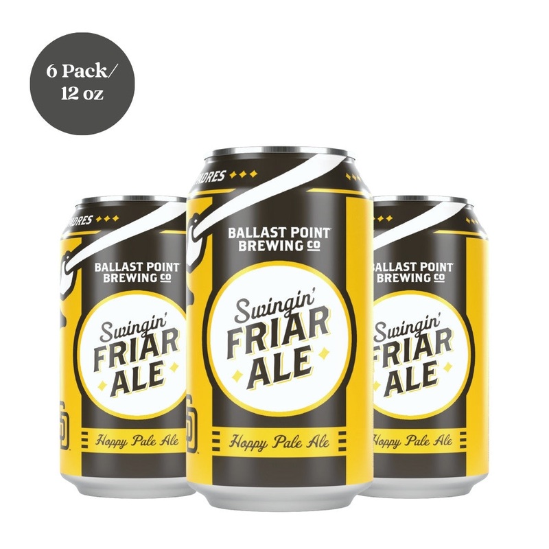 Ballast Point Swingin Friar Ale 6pk 12 fl oz cans