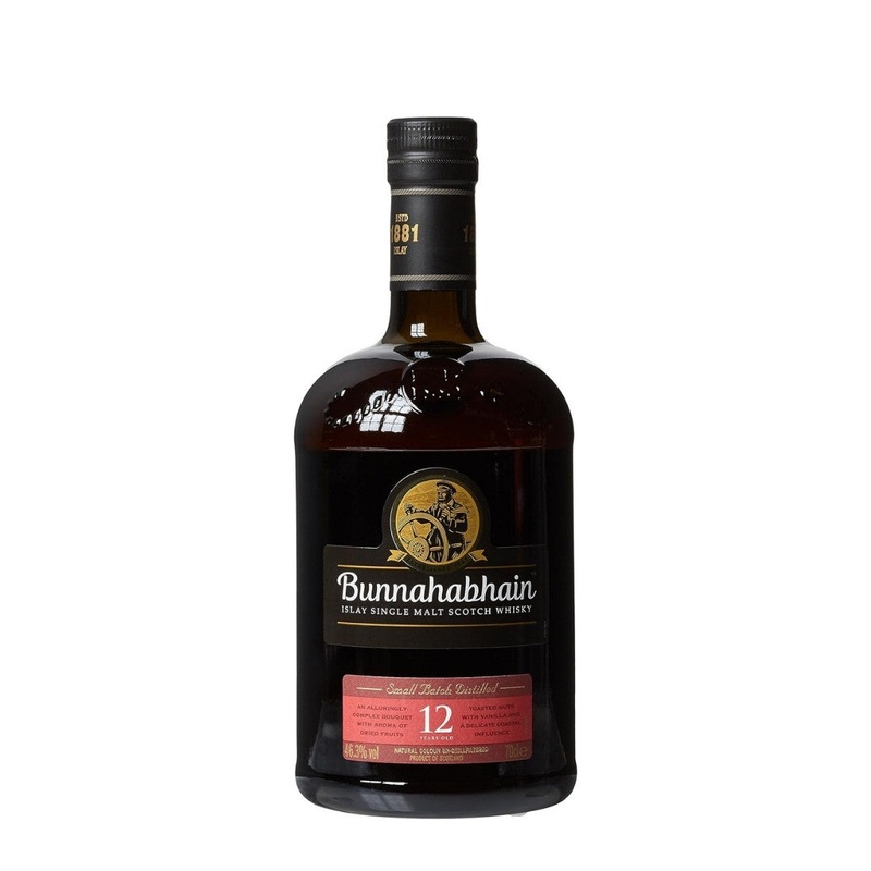 Bunnahabhain 12yr Islay Single Malt Scotch Whisky 750mL