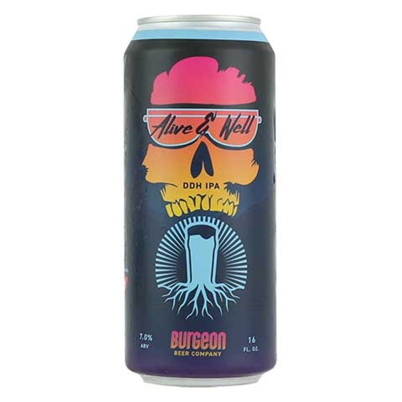 Burgeon/North Park Alive and Well IPA 16OZ SINGLE CAN