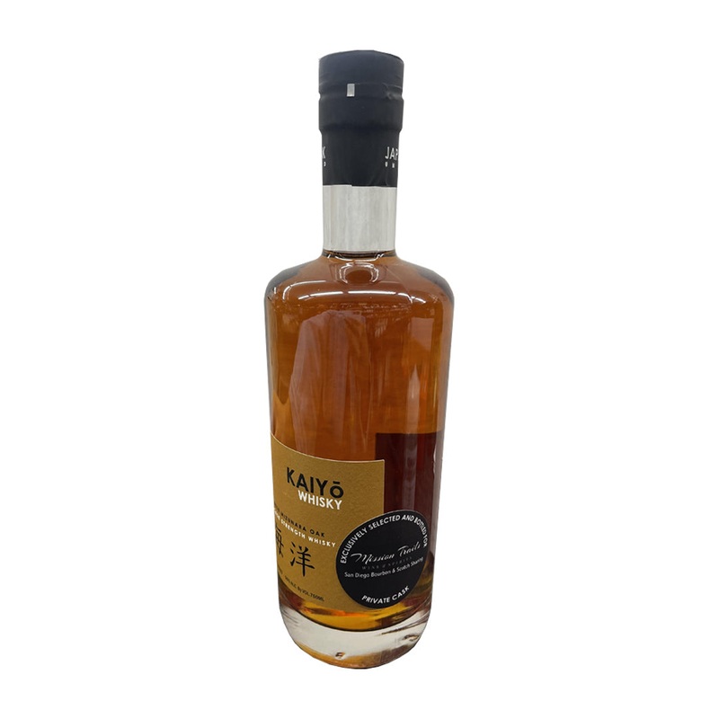 Kaiyo Japanese Mizunara Oak Single Cask Strength Whisky 112 Proof ” Kaiyo-Sham-Bo” Selected by Mission Trails Wine & Spirits x San Diego Bourbon & Scotch Sharing