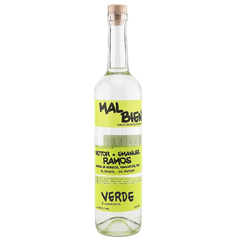 MAL BIEN MEZCAL VICTOR EMANUEL RAMOS VERDE 96 750ML 750ML