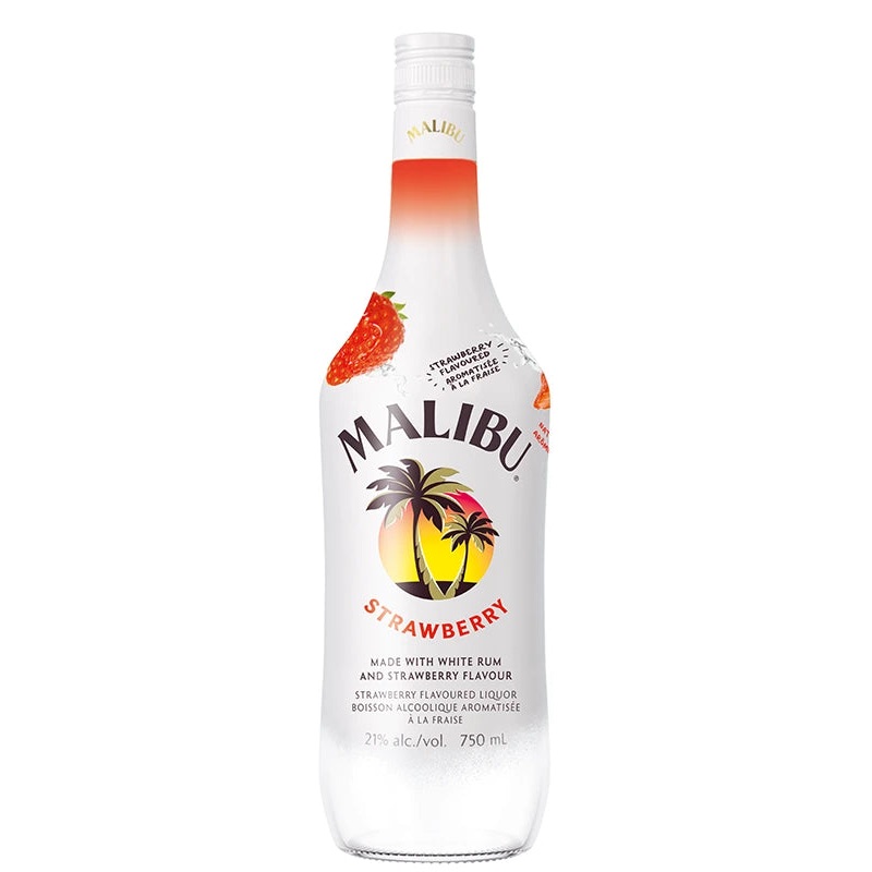 MALIBU STRAWBERRY RUM 750ML @ St. Albert [1057690] 750 ml
