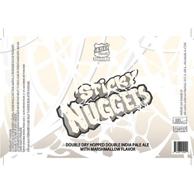 450 North Sticky Nuggets DDH DIPA 16OZ SINGLE CAN