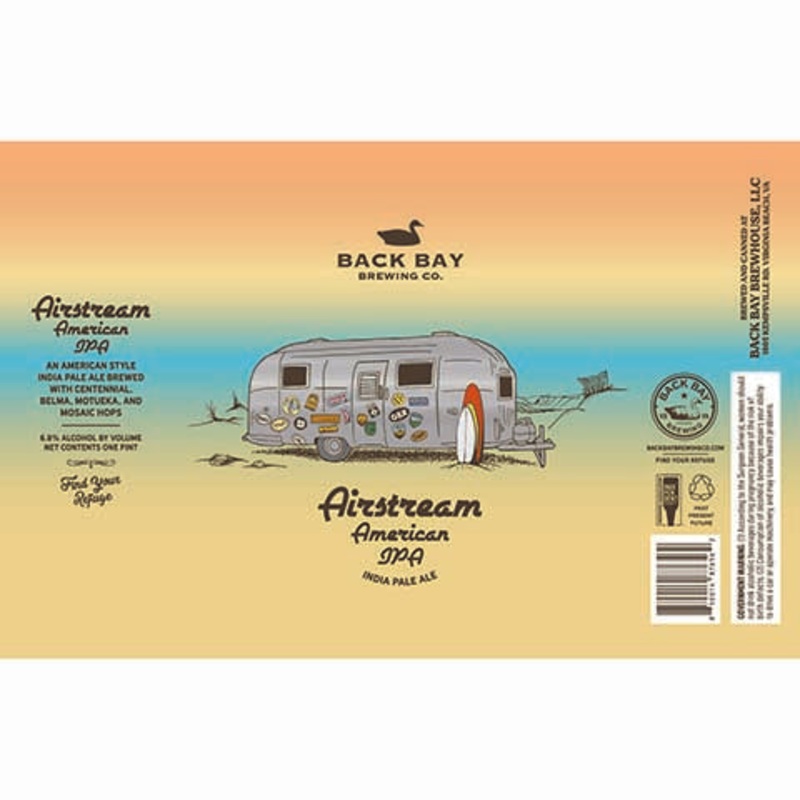 Back Bay Airstream American IPA 16OZ SINGLE CAN