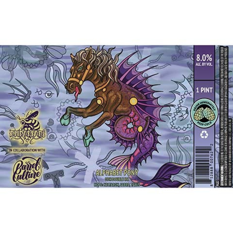 Bhramari Alphabet Pony DDH DIPA 16OZ SINGLE CAN