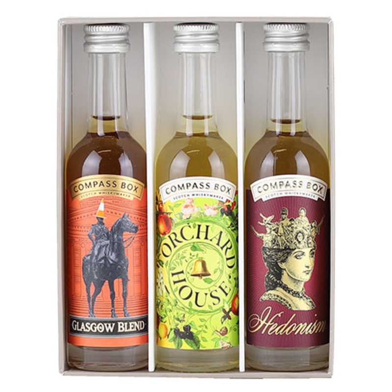 Compass Box ‘The Blenders’ Collection’ Whisky Gift Set 3PK 50ML BTL