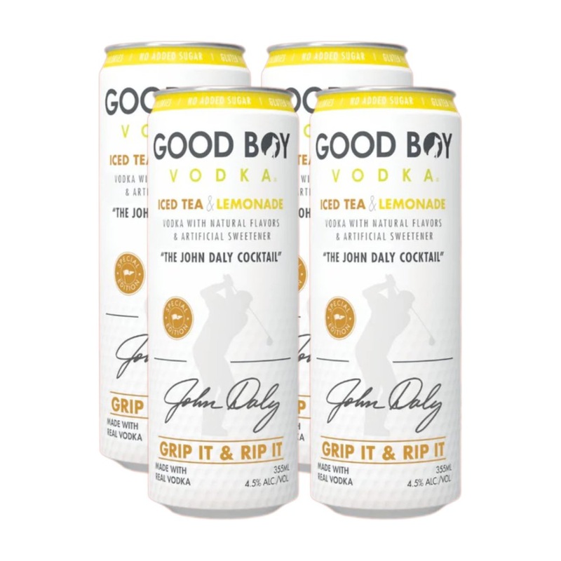 Good Boy Seltzer – John Daly Cocktail Iced Tea & Lemonade 4pk