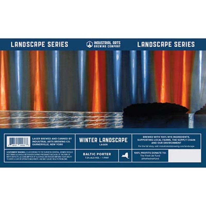 Industrial Arts Winter Landscape Lager 16OZ SINGLE CAN
