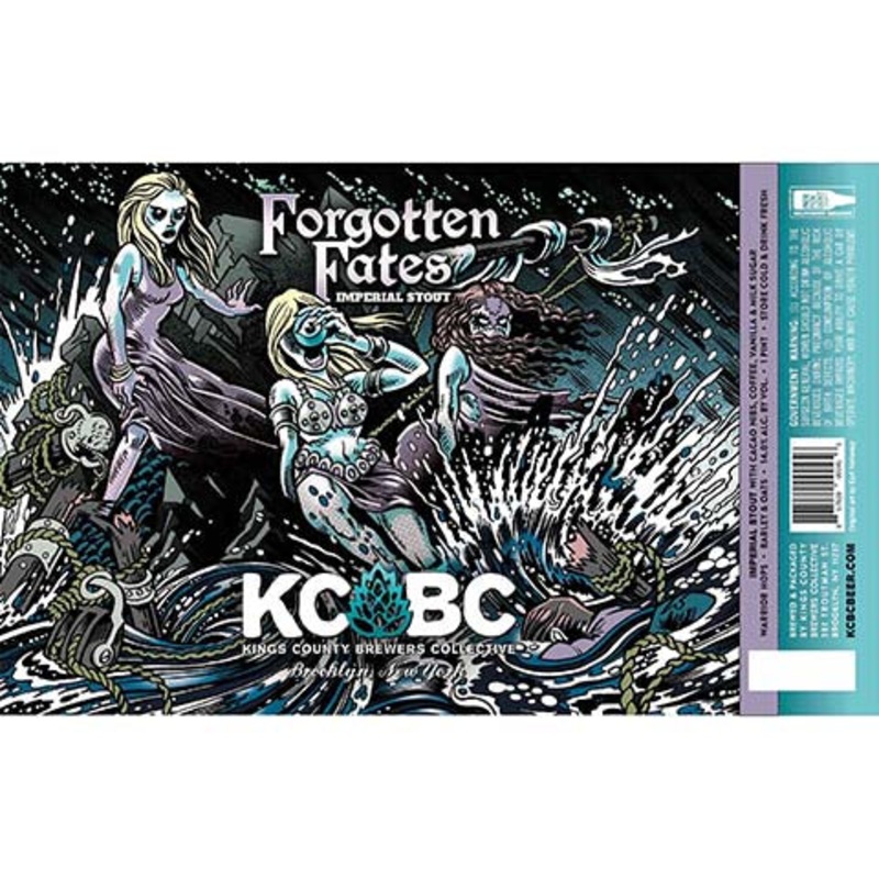 Kings County Brewers Collective Forgotten Fates Imperial Stout 16OZ SINGLE CAN