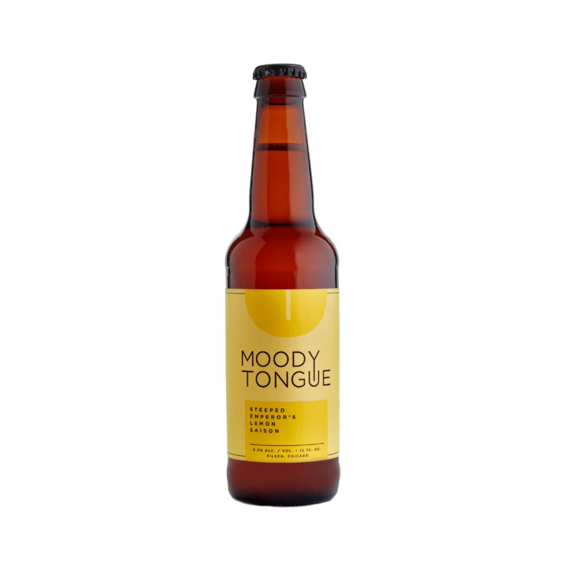 Moody Tongue Steeped Emperor’s Lemon Saison
