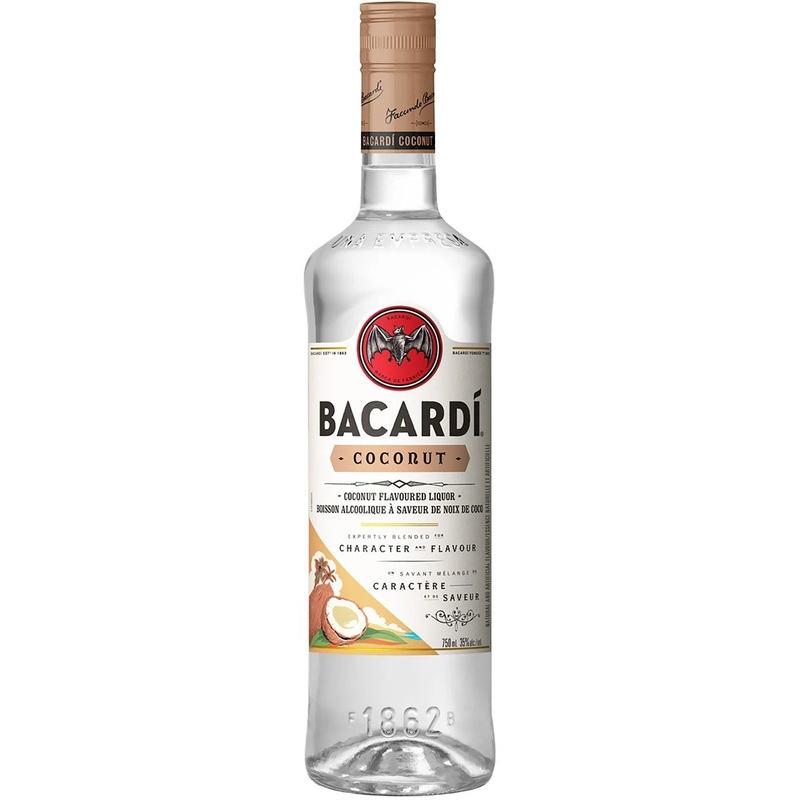 BACARDI COCONUT RUM 750ML @ MacTaggart Ridge [1000205] 750 ml