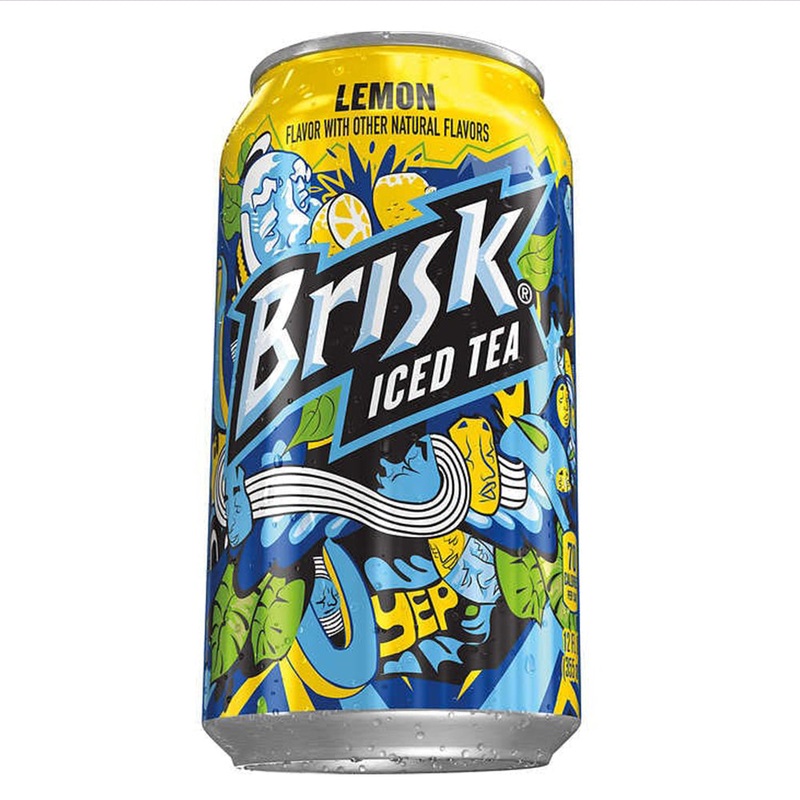 Brisk Lemon Iced Tea 12oz Can