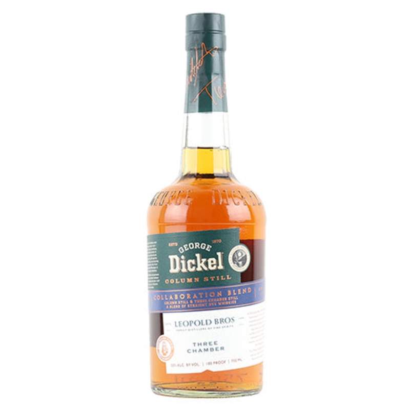George Dickel/Leopold Bros Collaboration Blend Rye Whisky 750ML BTL
