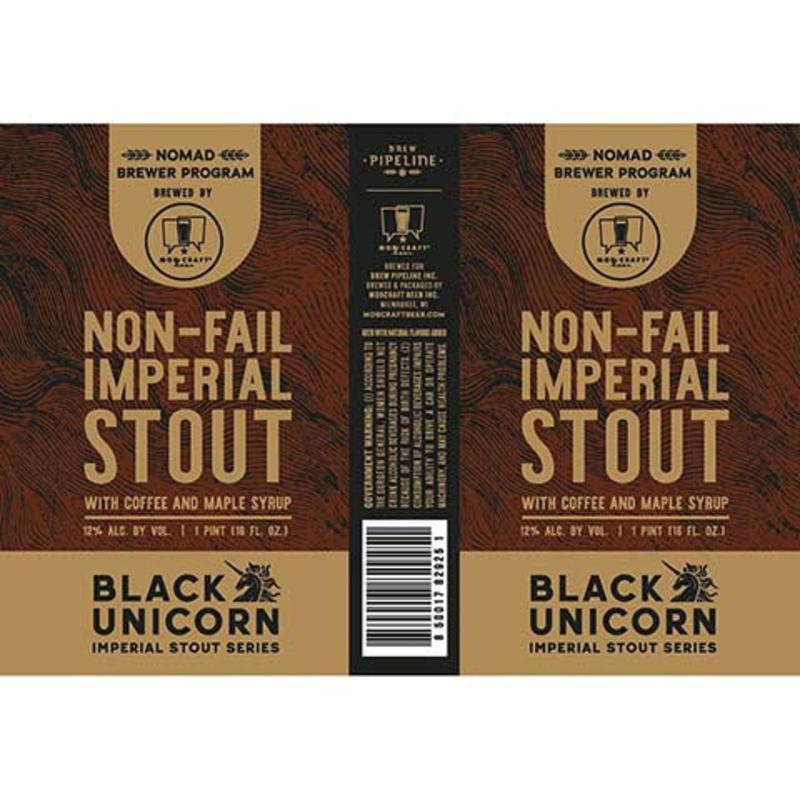 Mobcraft Non-Fail Imperial Stout 16OZ CAN