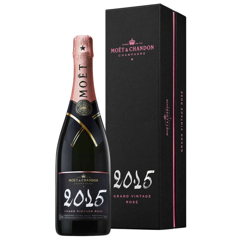 Mot & Chandon 2015 Grand Vintage Rose Extra Brut Gift Box