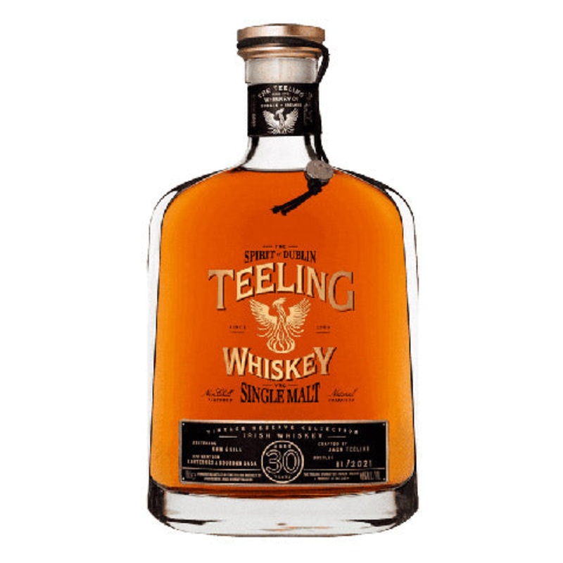 Teeling 30 Year Old Vintage Reserve Collection Single Malt Irish Whiskey 750ML BTL