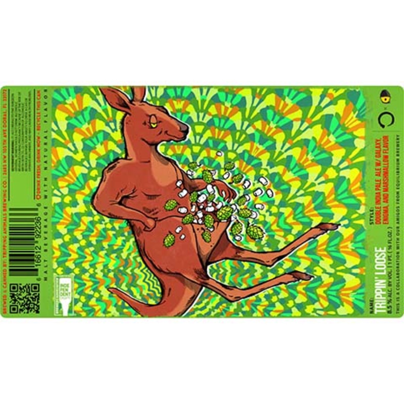Tripping Animals Trippin’ Loose DIPA 16OZ SINGLE CAN