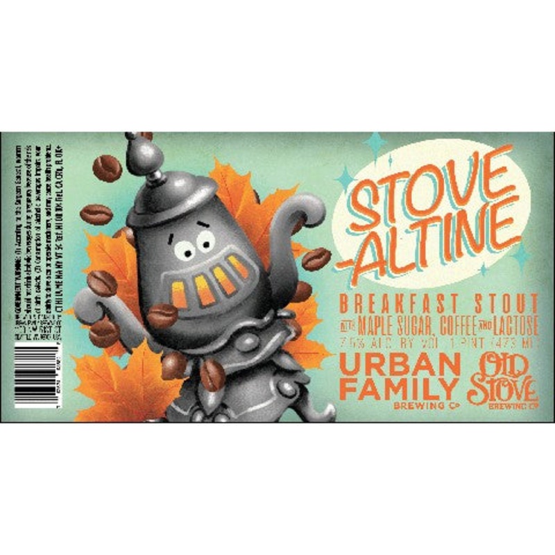 Urban Family Stovealtine Breakfast Stout 16OZ SINGLE CAN