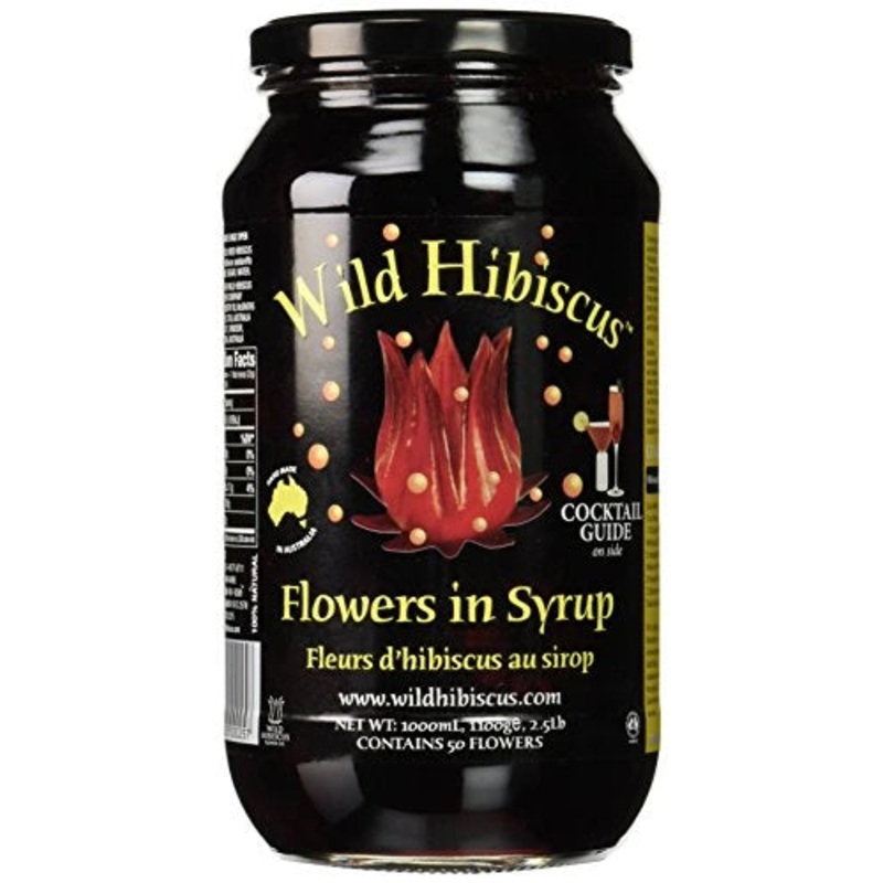 WILD HIBISCUS FLOWERS IN SYRUP 40OZ @ Red Deer [1032384] 1183 ml