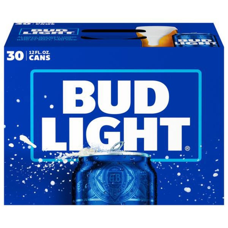 Beer DOM 30pk Bud Light 00277