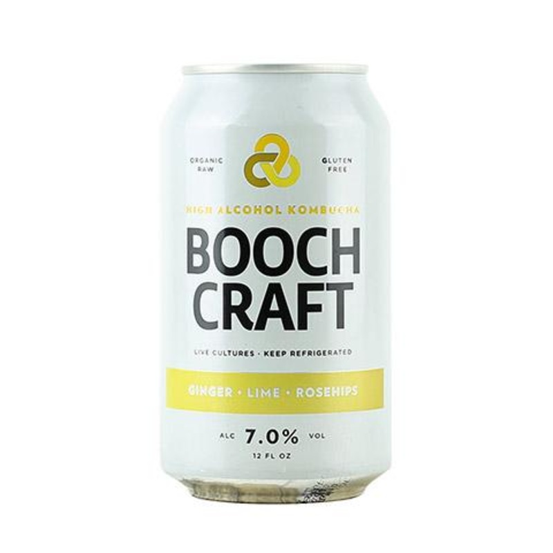 Boochcraft Ginger Lime Rosehips 12OZ CAN