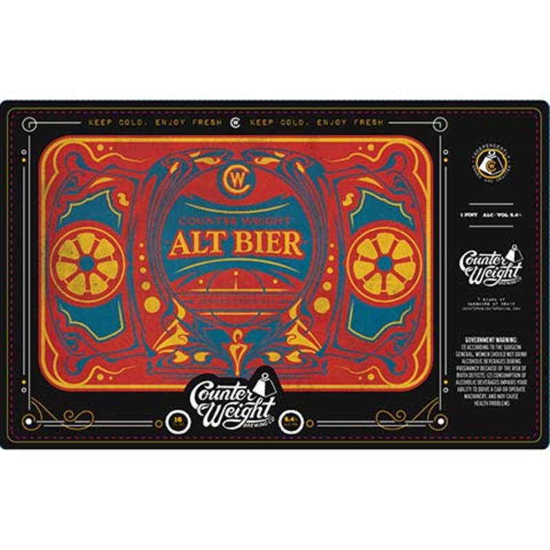 Counter Weight Alt Bier German Ale 16OZ SINGLE CAN
