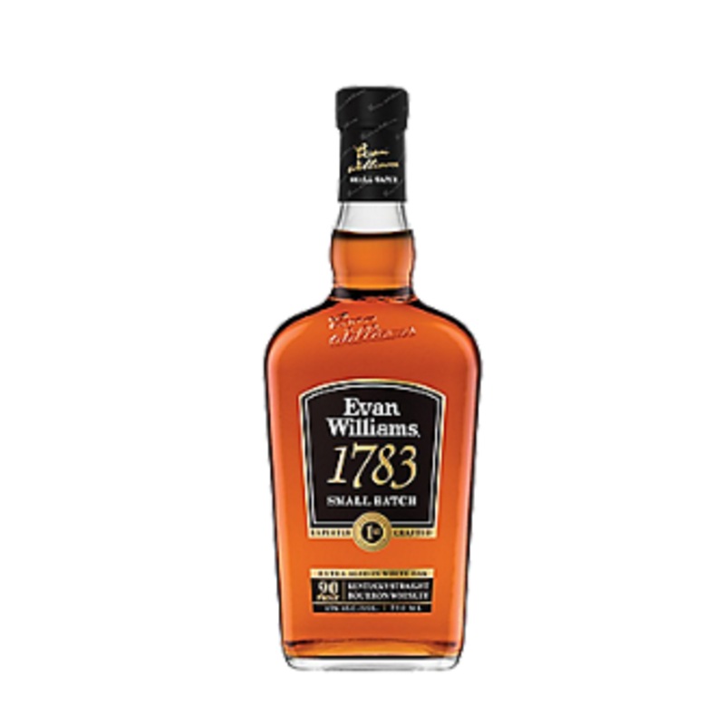 Evan Williams Straight Bourbon 1783 Small Batch American Hero Edition 6 Yr 90 750ML 750ML