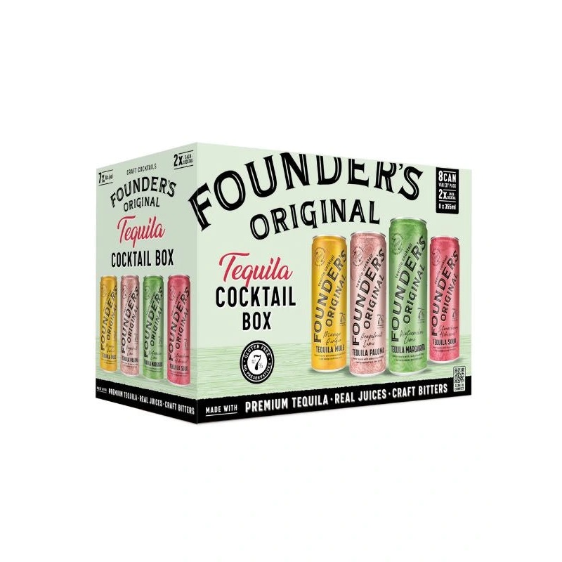 FOUNDERS ORIGINAL TEQUILA COCKTAIL BOX 355ML 8PK CAN @ Red Deer [1055404] 2840 ml