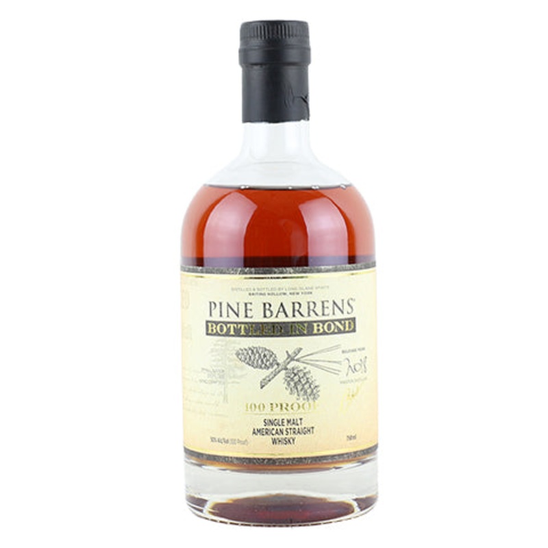 Pine Barrens Bottled In Bond Single Malt Whisky 750ML BTL